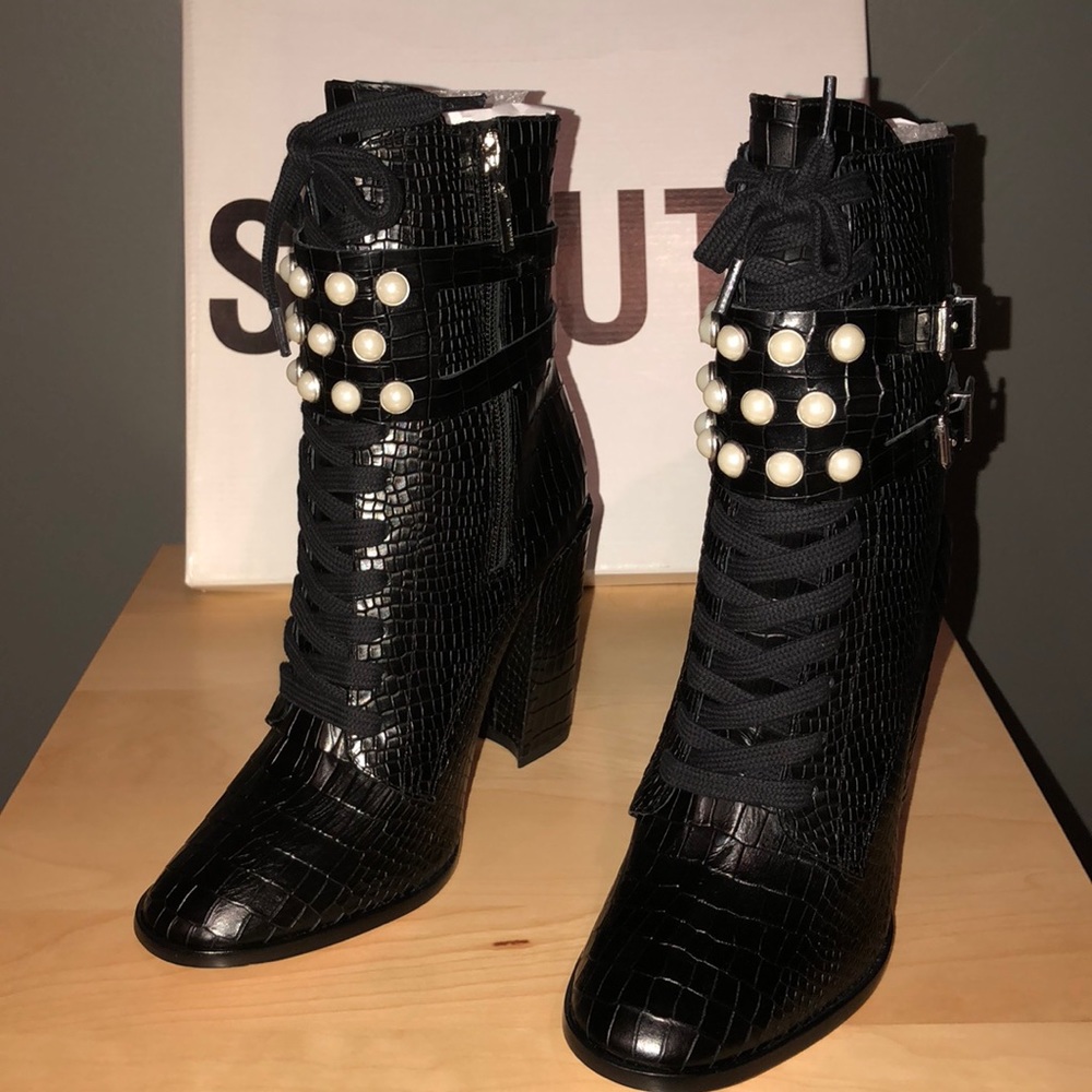 Schutz Leysi Croc boot - Picture 5 of 7
